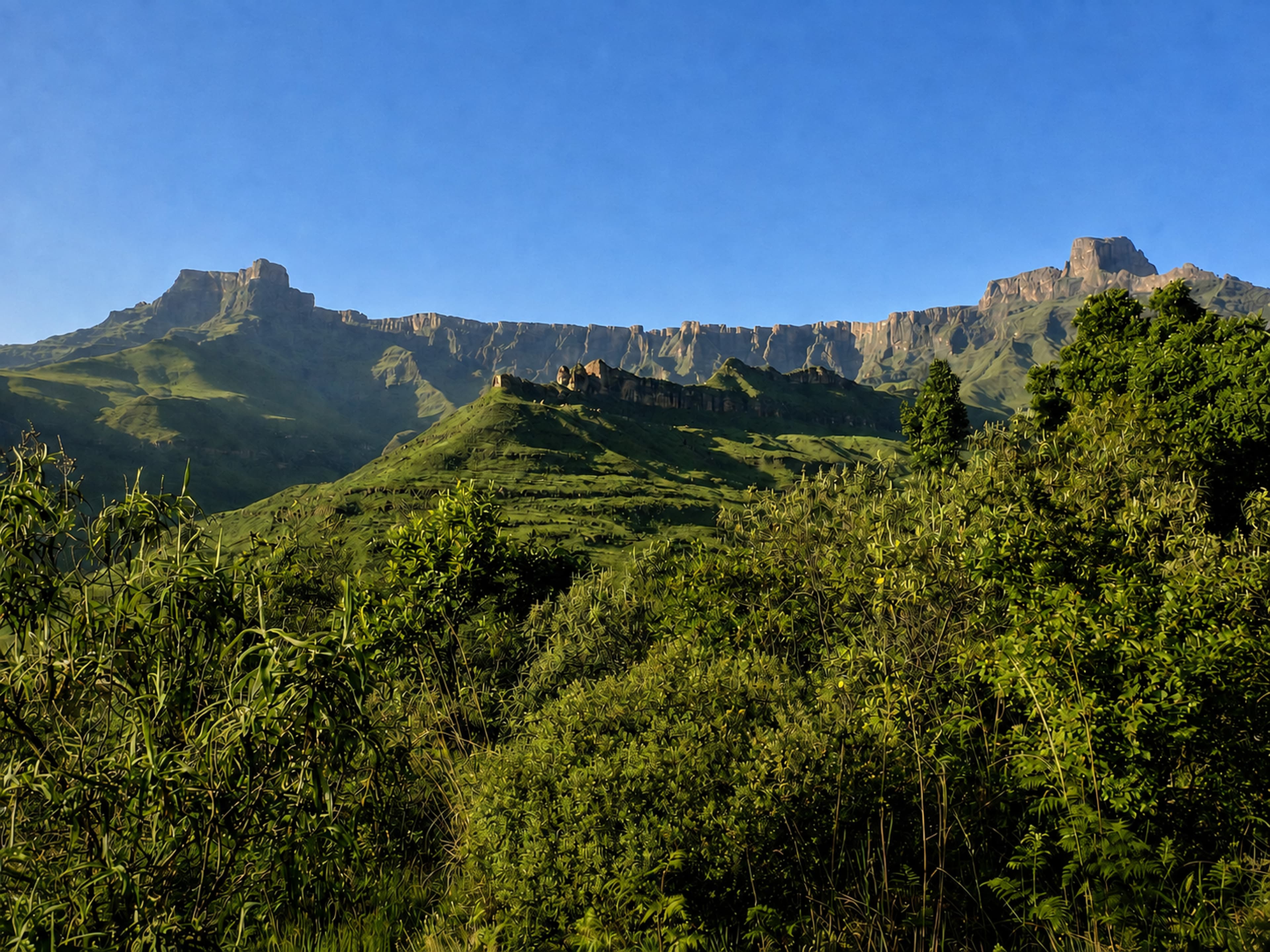 Thendele Camp - Royal Natal National Park